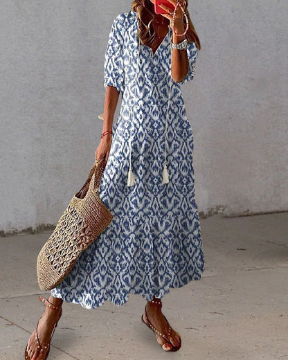 TS | Elegant summer maxi dress