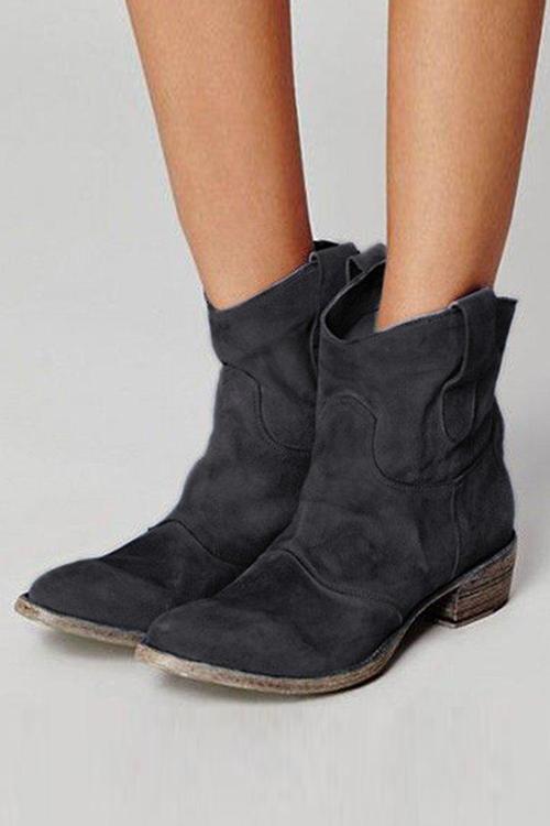 TS | Supported suede ankle boots