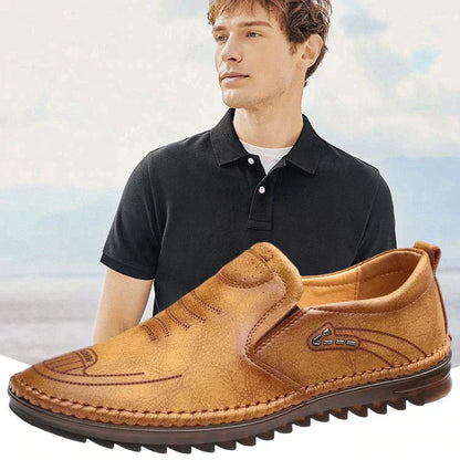 TS | Men's Casual Slip-On Leather Loafers