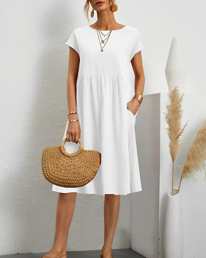 TS | Midi dress with side pocket