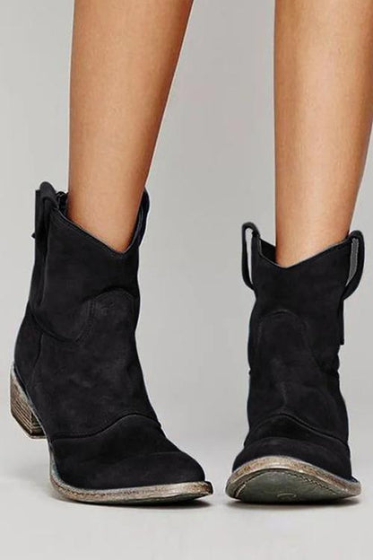 TS | Supported suede ankle boots