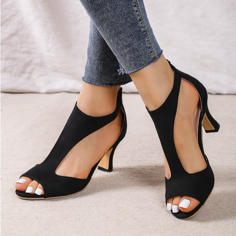 TS | Peep toe heels