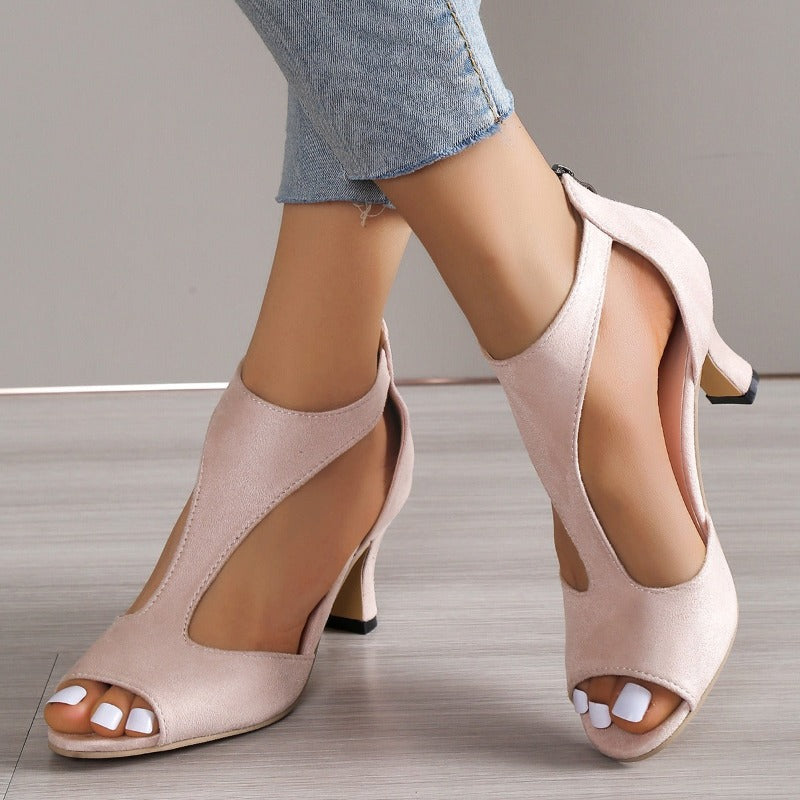 TS | Peep toe heels