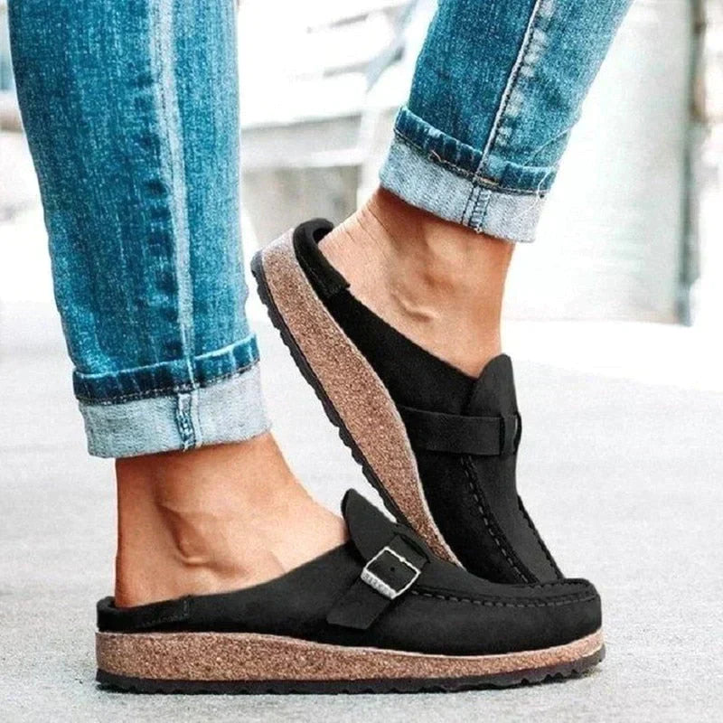 TS | Retro slip-on sandals