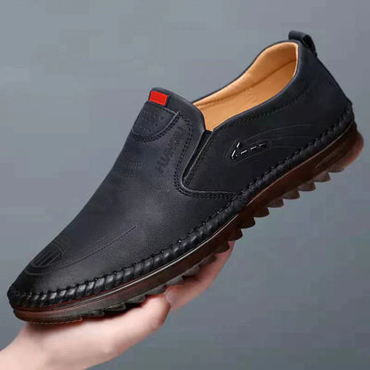 TS | Men's Casual Slip-On Leather Loafers