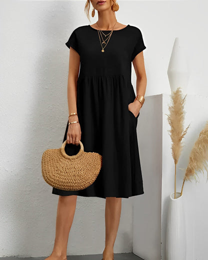 TS | Midi dress with side pocket