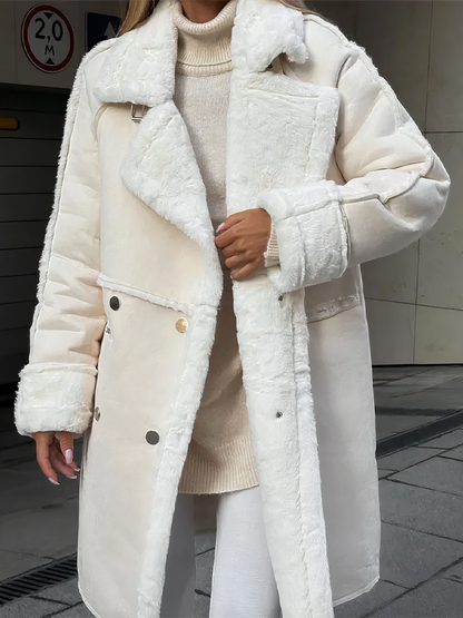 TS | Luxurious winter coat lined with faux fur