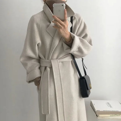 TS | Chic oversized wool coat