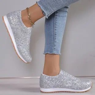 TS | Glittering sneakers