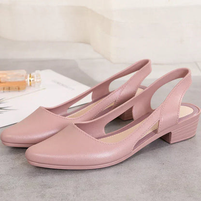 TS | Elegant slingback flats