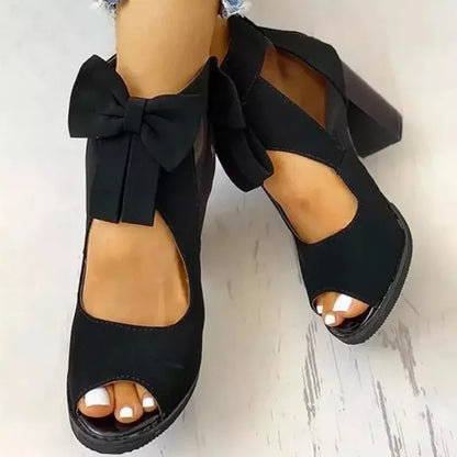 TS | Chic bow heels