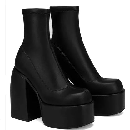 TS | Relaxed and supportive platform ankle boots