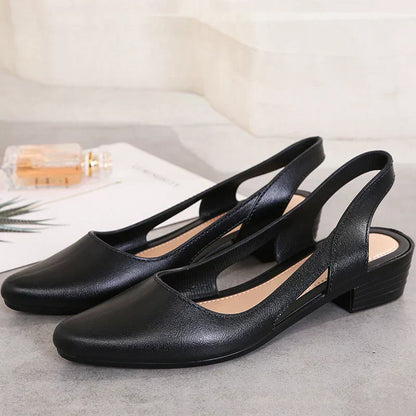 TS | Elegant slingback flats