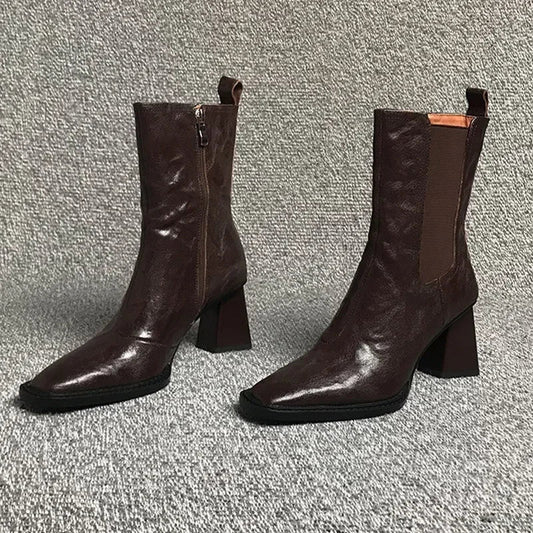 TS | Block heel ankle boots