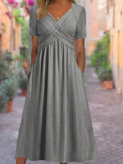 TS | Midi dress with side pockets