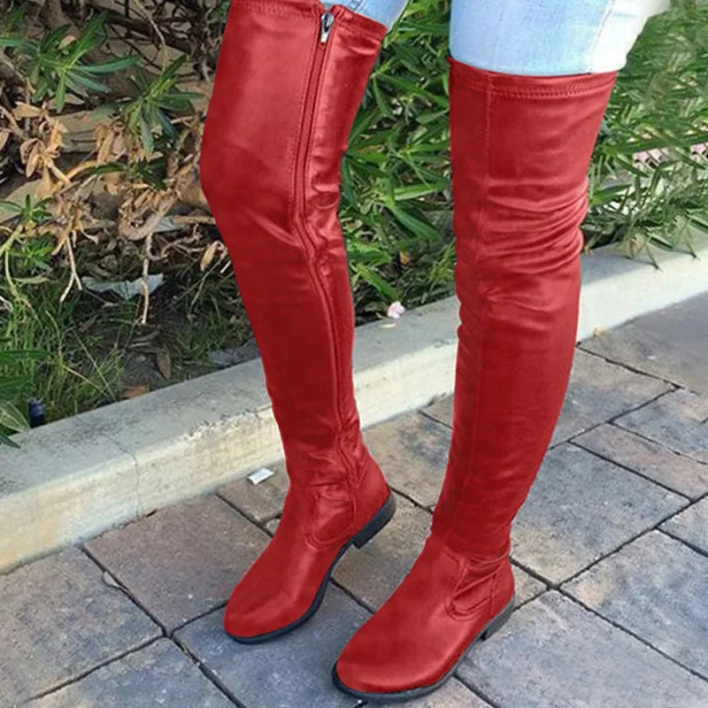 TS | Slim over-the-knee boots