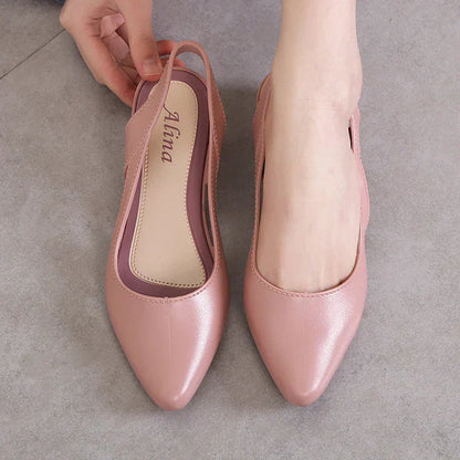 TS | Elegant slingback flats