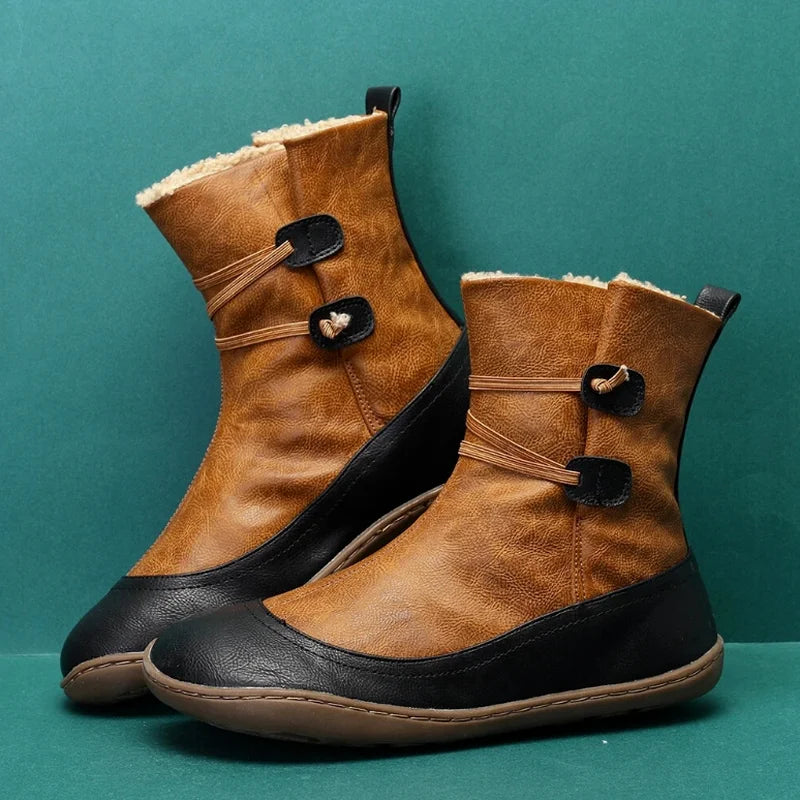 TS | Comfortable leather ankle boots