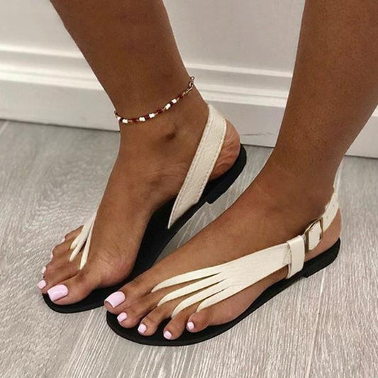 Summer Unique Design Flat Sandals Oshnow