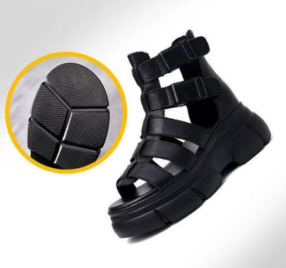 TS | Chunky gladiator sandals with multiple straps