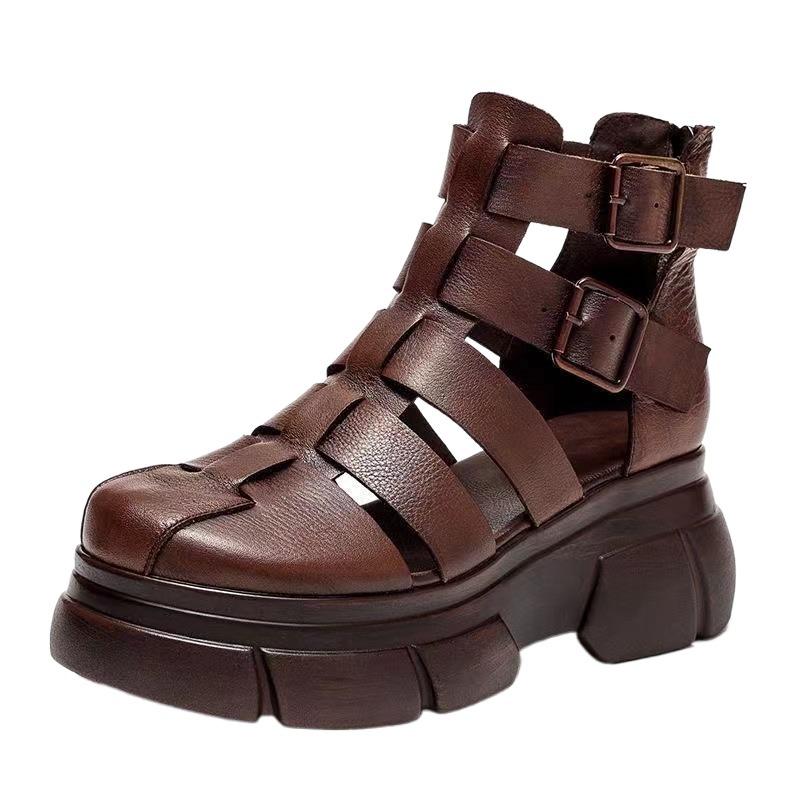 TS | Chunky gladiator sandals with multiple straps