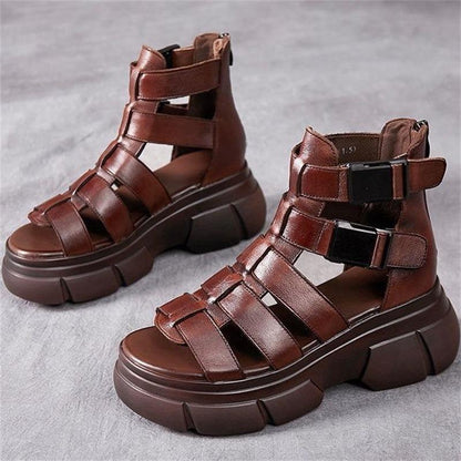 TS | Chunky gladiator sandals with multiple straps