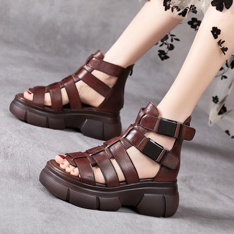 TS | Chunky gladiator sandals with multiple straps