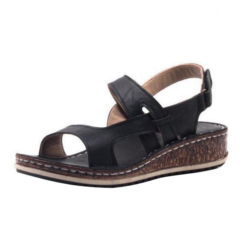 TS | Comfortable wedge sandals with adjustable straps