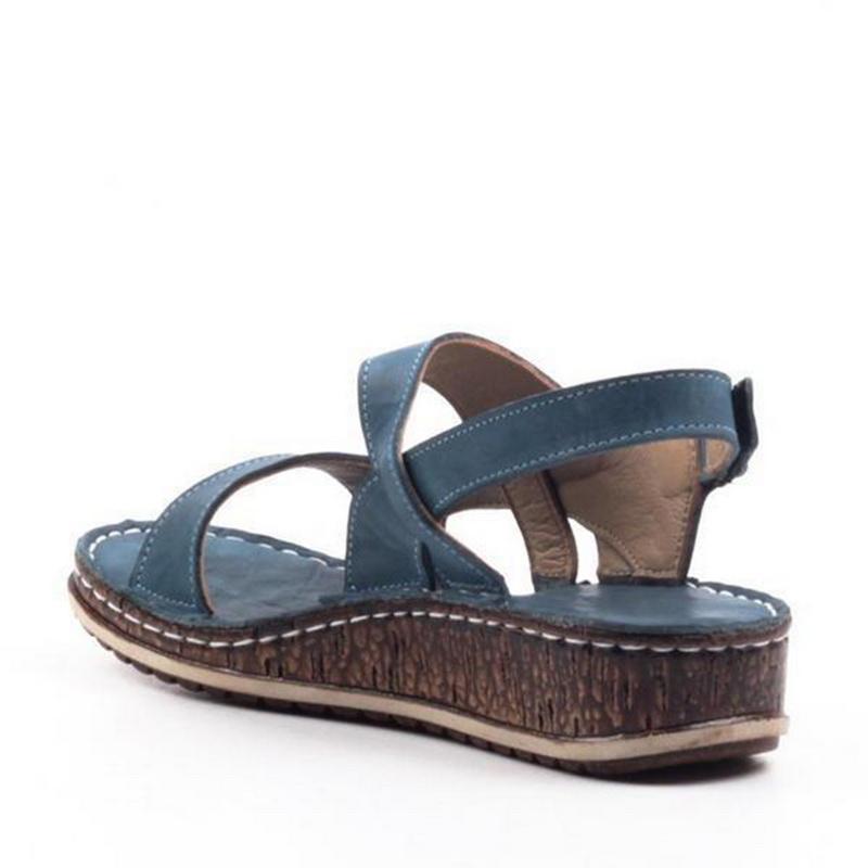 TS | Comfortable wedge sandals with adjustable straps